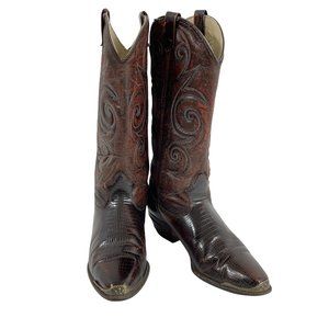 Dingo Brown Lace Up Boots